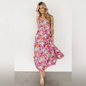 Baltic Born Lakewood Tie Midi Dress